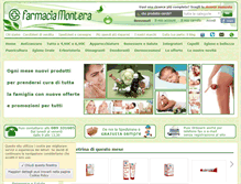 Tablet Screenshot of farmaciamontera.it